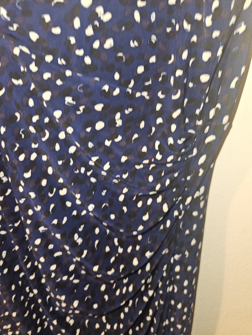 Lauren Womans V Neck Knee Length Dress Size 16 - Picture 6 of 13
